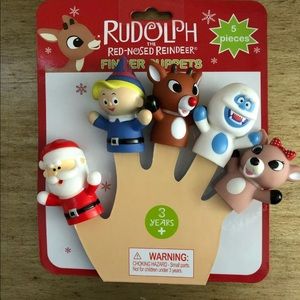 Rashti & Rashti Rudolph and friends Finger Puppets